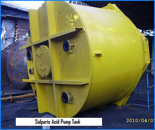 Sulpuric Acid Pump Tank 